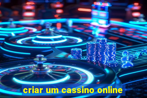 criar um cassino online