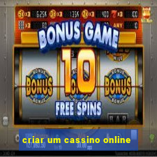 criar um cassino online