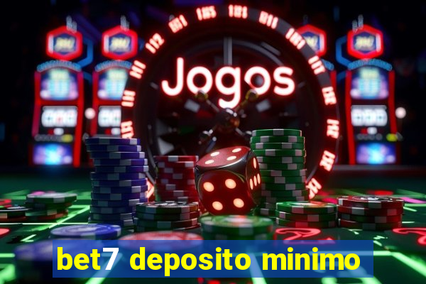 bet7 deposito minimo