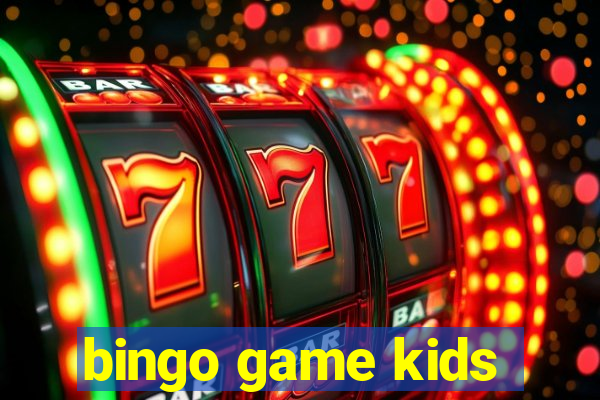 bingo game kids