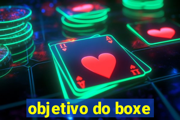 objetivo do boxe