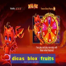 dicas blox fruits sea 1