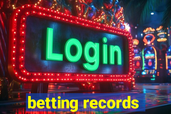 betting records