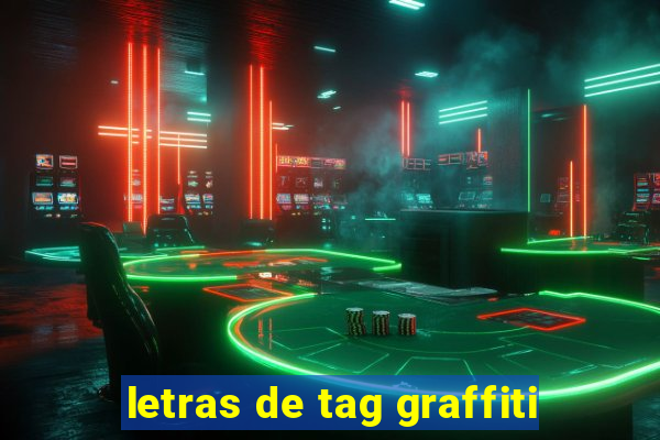 letras de tag graffiti