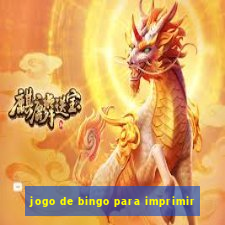 jogo de bingo para imprimir