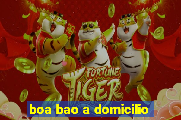 boa bao a domicilio