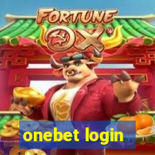 onebet login