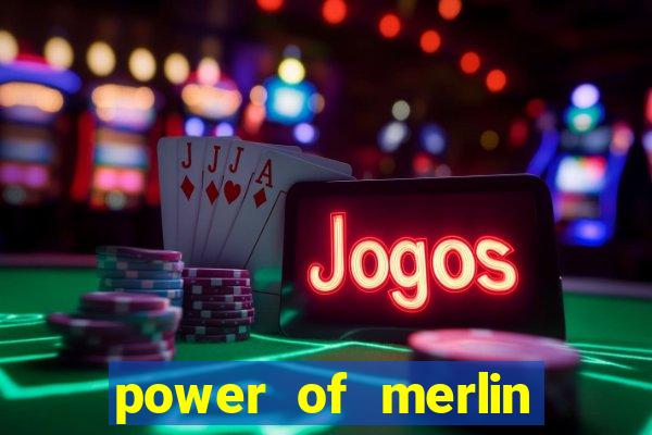 power of merlin megaways slot