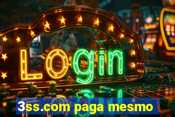 3ss.com paga mesmo