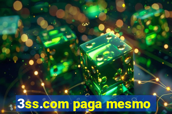 3ss.com paga mesmo