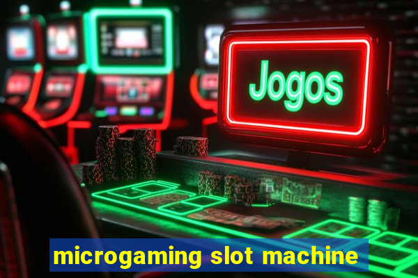 microgaming slot machine