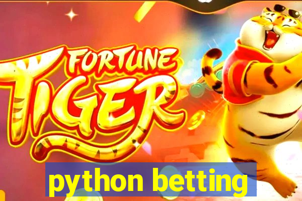 python betting