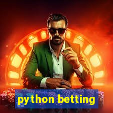 python betting