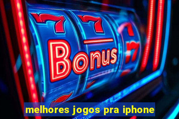 melhores jogos pra iphone