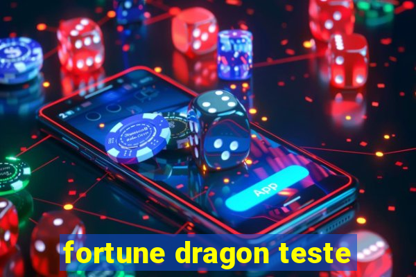 fortune dragon teste