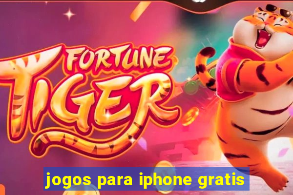 jogos para iphone gratis