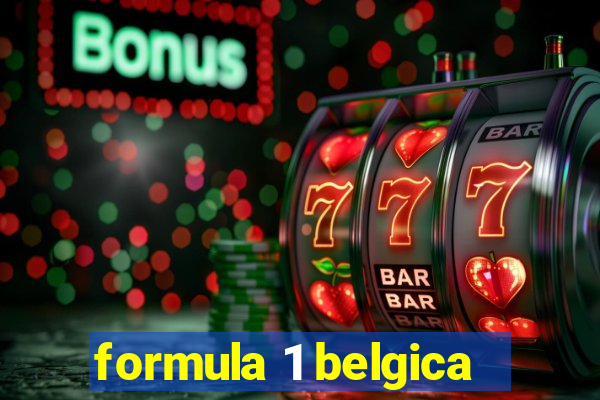 formula 1 belgica