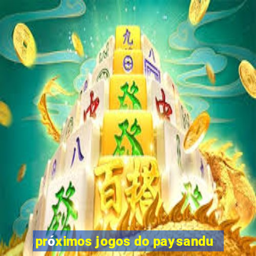 próximos jogos do paysandu