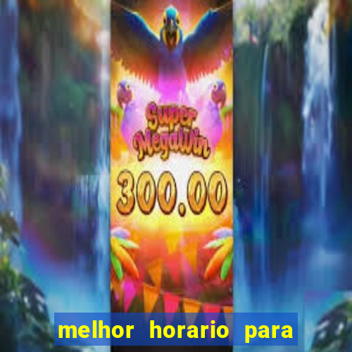 melhor horario para jogar fortune rabbit