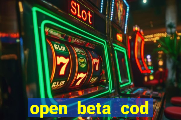 open beta cod black ops 6