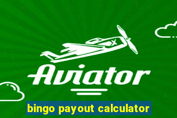 bingo payout calculator