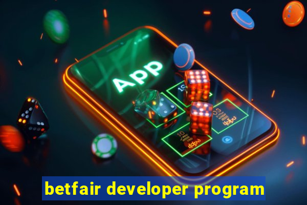 betfair developer program