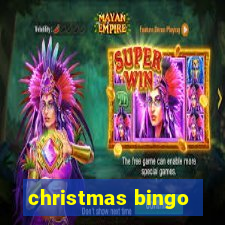 christmas bingo