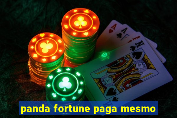 panda fortune paga mesmo