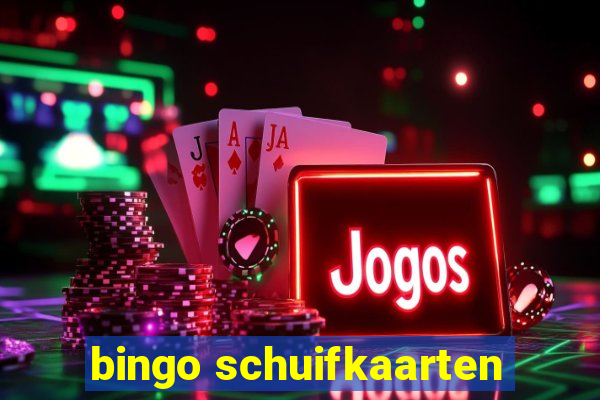 bingo schuifkaarten