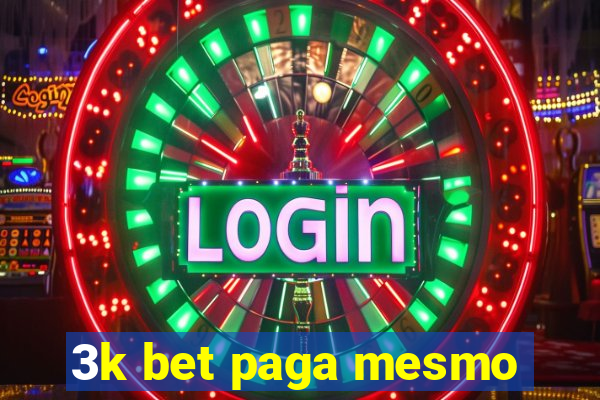 3k bet paga mesmo