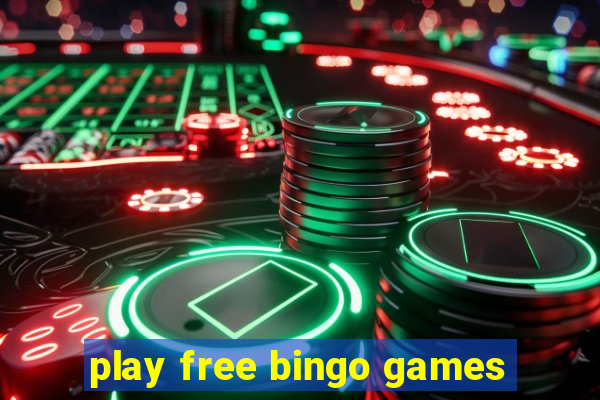 play free bingo games