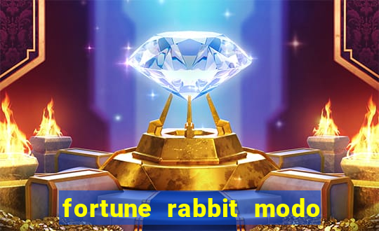 fortune rabbit modo demo Informational