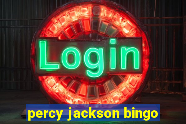 percy jackson bingo