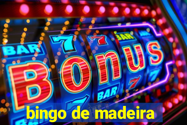 bingo de madeira