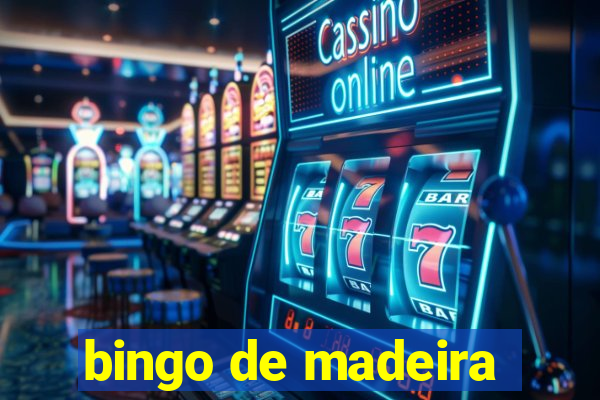 bingo de madeira