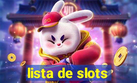 lista de slots