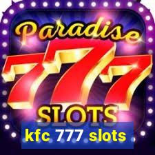 kfc 777 slots