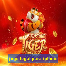 jogo legal para iphone