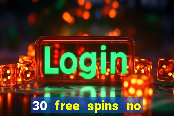 30 free spins no deposit paradise casino