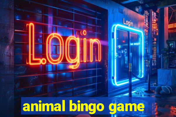 animal bingo game