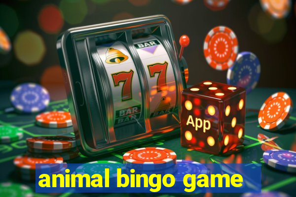 animal bingo game