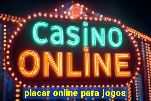 placar online para jogos