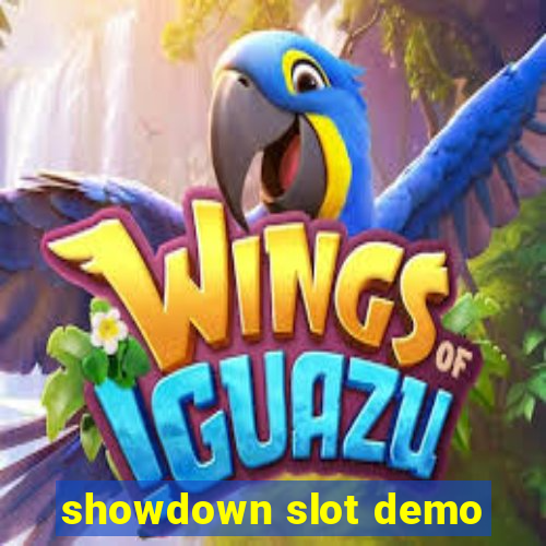 showdown slot demo