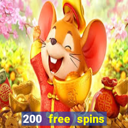 200 free spins online casino