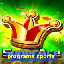 programa sportv