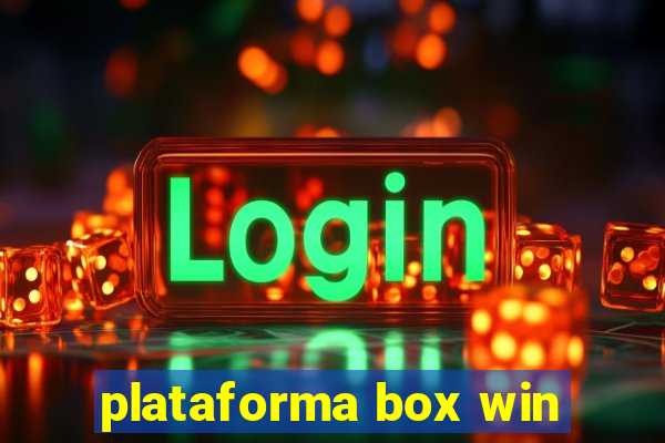 plataforma box win