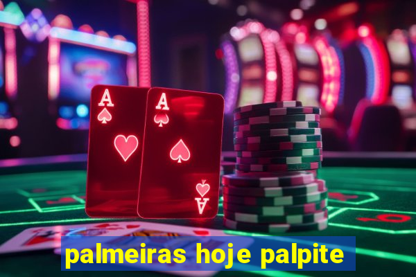 palmeiras hoje palpite