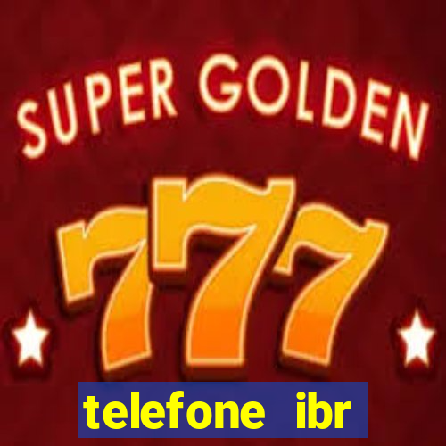 telefone ibr vitória da conquista