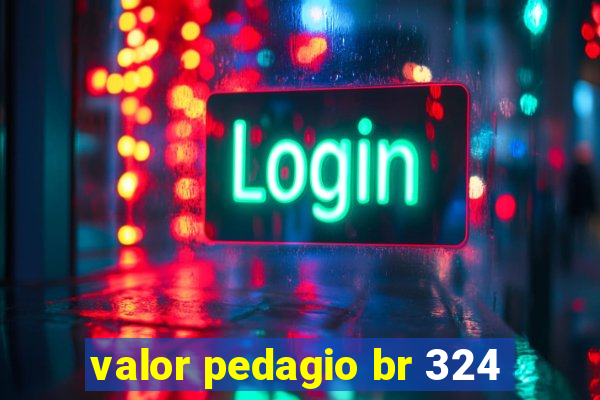 valor pedagio br 324