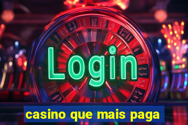 casino que mais paga